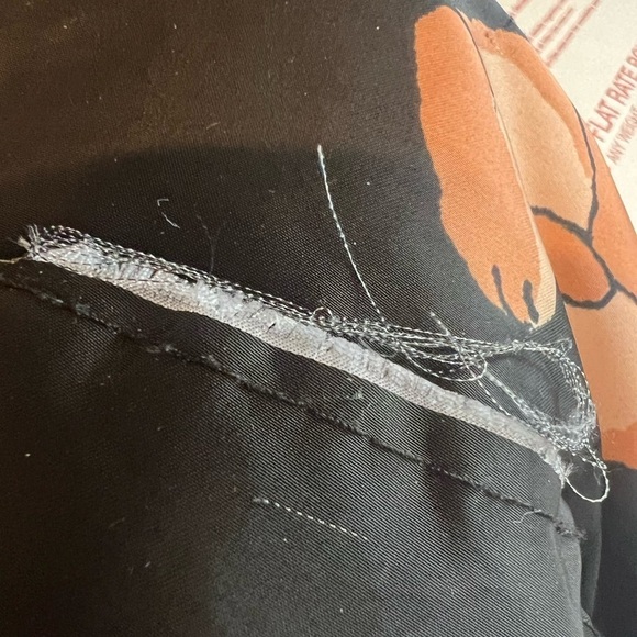 278. Forever 21 Teddy Bear Print Puffer Jacket Black Printed Small - Picture 8 of 8